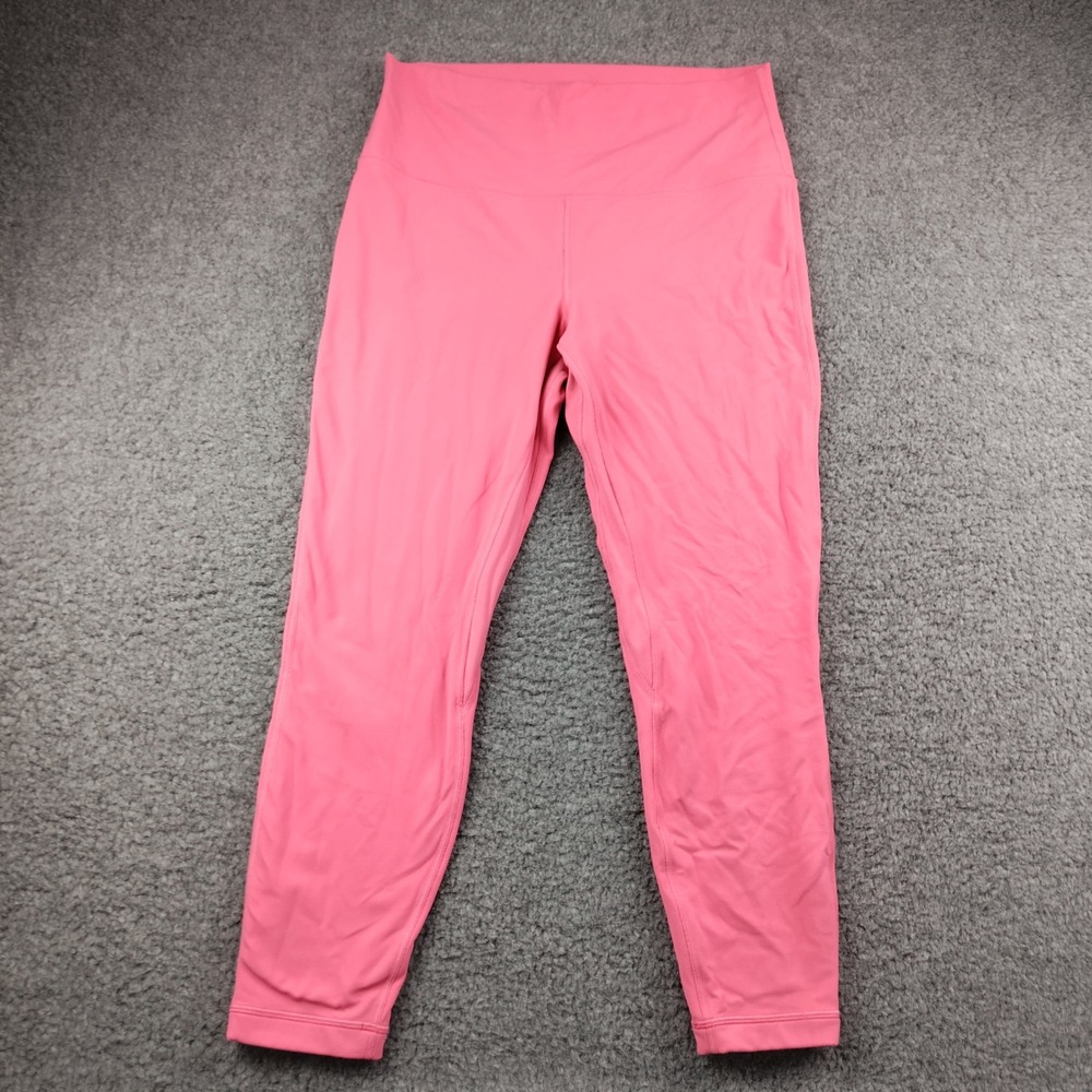 Lululemon Align High-Rise Pant Pink Nulu Yoga Leggings Size 12